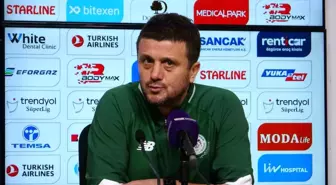 Konyaspor Teknik Direktörü Hakan Keleş: 'Moraller yükselince istediğimiz yerlere gelebiliriz'