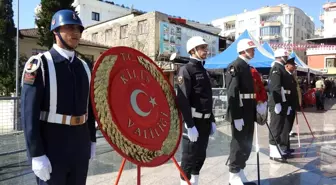 Kilis'te Cumhuriyet Bayramı çelenk sunma töreni düzenlendi