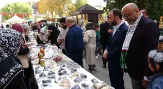Kütahya'da Filistin için hayır çarşısı oluşturuldu
