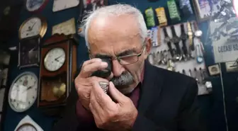 Sivas'ta 50 Yıldır Tamircilik Yapan Saat Tamircisi