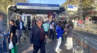 Kabataş-Bağcılar Tramvay Hattında Arıza: Vatandaşlar Yürümek Zorunda Kaldı