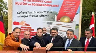 Almanya'da Solingen DİTİB Merkez Camisi Eğitim ve Kültür Merkezi'nin Temeli Atıldı