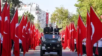 Antalya ve çevre illerde Cumhuriyet'in 100. yıl dönümü kutlamaları