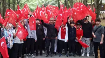 Cumhuriyet'in 100'üncü yılında gençlik yürüyüşü