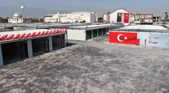 Hatay'da 404 prefabrik iş yeri hak sahiplerine teslim edildi