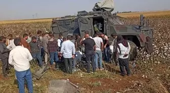 Şanlıurfa'da askeri aracın devrilmesi sonucu 3 asker yaralandı