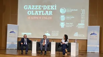 Gazze'deki İsrail saldırılarının sonuçları ve Suriye'ye etkileri panelde ele alındı