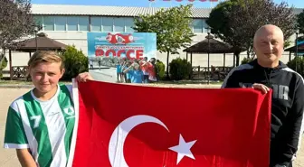 Alaçamspor sporcusu Uluslararası Bocce Turnuvası'nda şampiyon oldu