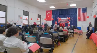 Türkiye Maarif Vakfı, Cumhuriyet Bayramı'nı ABD'deki Maarif Okulunda kutladı