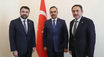 AK Parti Karabük Milletvekilleri Sanayi ve Teknoloji Bakanı'nı ziyaret etti