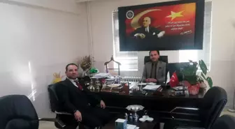 Çıldır İlçe Müftüsü, Çıldır Meslek Yüksekokulu Müdürünü ziyaret etti