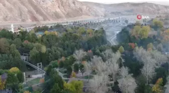 Sivaslıların uğrak noktası Paşabahçe mesire alanında renk cümbüşü