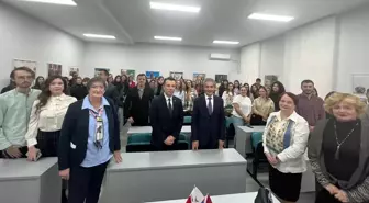 TİKA, Belgrad Üniversitesi'nde Türkçe derslerinin verildiği sınıfı yeniledi