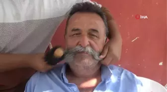 40 Santimetreyi Bulan Bıyığıyla Tanınan Mehmet Dağlı