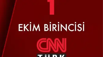 CNN TÜRK Ekim Ayında En Çok İzlenen Haber Kanalı Oldu