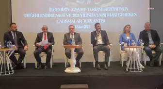 Foça'da turizm sezonu ve 2024 hedefleri değerlendirildi