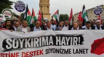 Nusaybin'de İsrail Protestosu