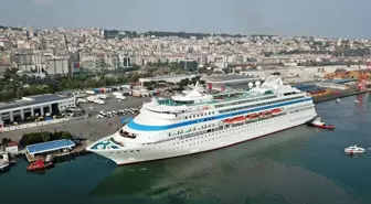 Rusya'dan Samsun'a Kruvaziyer Turist Akını