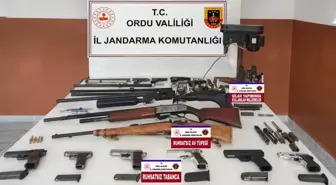 Ordu'da silah ve mühimmat kaçakçılığı operasyonunda 1 şüpheli tutuklandı