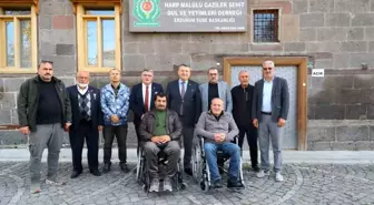 Yırtar'dan gazilere ziyaret