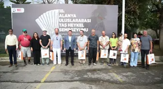 Alanya'da 18. Uluslararası Taş Heykel Sempozyumu Başladı