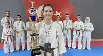 Milli Sporcu Nisagül Büyük, Kyokushin Stilde Dünya İkinciliği ve Avrupa Üçüncülüğü Kazandı