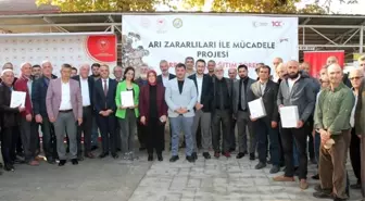 Düzce'de Arı Yetiştiriciliği ve Arı Sağlığı İçin İlaç Dağıtımı Yapıldı