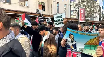 İzmir'de AK Partili gençler, Gazze için yürüdü