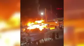 Antalya'da tur teknesinde çıkan yangında tekne kaptanı hayatını kaybetti
