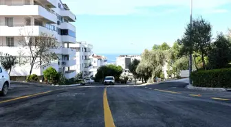 Kuşadası Belediyesi Ege Mahallesi'nde Yol Yapım Çalışmalarını Tamamladı