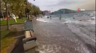 Erdek'te lodos etkili oluyor