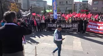 AK Parti Gençlik Kolları İsrail'in Gaze'ye yönelik saldırılarını protesto etti