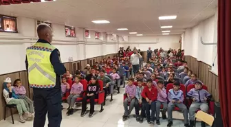 Konya'da jandarmadan trafik eğitim