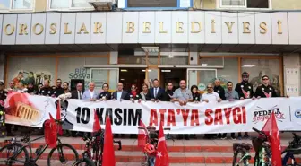 Mersin Bisiklet Derneği, Atatürk'ü Anmak İçin 550 Kilometre Pedal Çevirecek