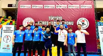 Erzincan Üzümlü Belediyespor Grekoromen Stilde Şampiyon Oldu