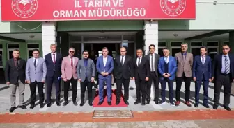 Bayburt Valisi Mustafa Eldivan, İl Tarım ve Orman Müdürlüğü personelleriyle bir araya geldi