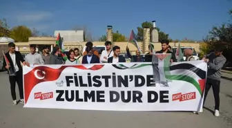 Van, Hakkari, Muş ve Bitlis'te İsrail'in Gazze'ye yönelik saldırıları protesto edildi