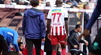 Sivassporlu futbolcu Modou Barrow sakatlandı