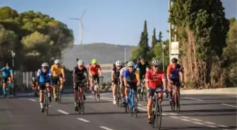 Veloturk Gran Fondo Çeşme by Salcano'da 829 bisikletçi yarıştı