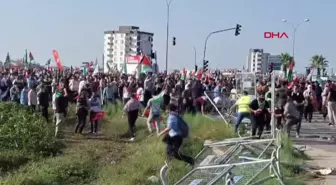 İncirlik Hava Üssü'ne protesto girişimi polis müdahalesiyle sonuçlandı