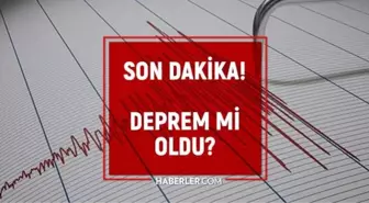 Bitlis deprem mi oldu? SON DAKİKA! 6 Kasım Bitlis deprem mi oldu? Az önce Bitlis'te deprem mi oldu? Kandilli son depremler listesi!