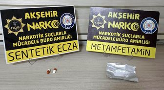 Akşehir'de yapılan operasyonlarda 8 kişi gözaltına alındı
