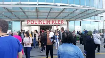 Soma Devlet Hastanesi'nde Yangın Paniği