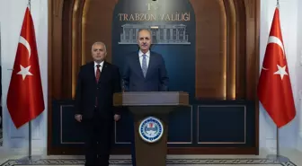 TBMM Başkanı Numan Kurtulmuş Trabzon Valiliği'ni ziyaret etti