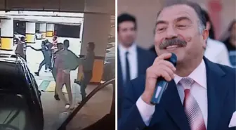 Türk Halk Müziği sanatçısı Mustafa Küçük ve komşusu arasında kavga çıktı! Olay anı kamerada