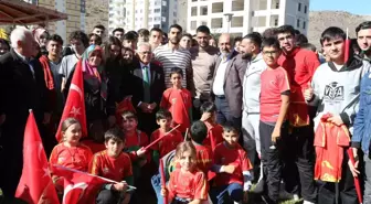 Kayseri Büyükşehir Belediye Başkanı, Altınoluk Sosyal Yaşam Merkezi Temel Atma Töreni'ne Kayserispor'u da davet etti