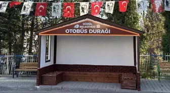 Güdül'de yeni otobüs durakları konuldu