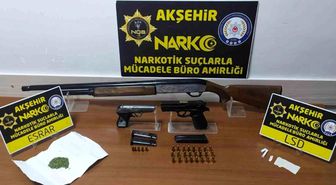 Akşehir'de Uyuşturucu Operasyonu: 2 Gözaltı