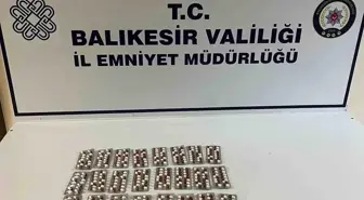 Balıkesir'de Üst Aramasında 336 Adet Sentetik Uyuşturucu Hap Ele Geçirildi