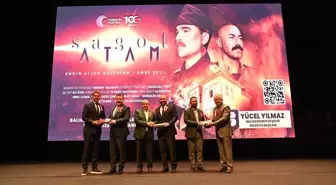 Gazi Mustafa Kemal Atatürk ile Çanakkale Deniz Savaşları'nın seyrini değiştiren Balıkesir Havranlı Seyit Onbaşı'nın buluşmalarından esinlenilen 'Sağol Atam' isimli kısa filmin galası gerçekleştirildi